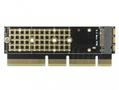 DELOCK PCI Express x16 (x4 / x8) Card to 1 x NVMe M.2 Key M for Server (90303)