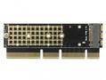DELOCK PCI Express x16 (x4 / x8) Card to 1 x NVMe M.2 Key M for Server