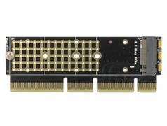 DELOCK PCIe x16 (x4/x8) Card to 1 x NVMe M.2 Key M for Server