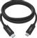 VISION 1m Black USB-C Cable