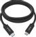 VISION Professional installation-grade USB-C cable - LIFETIME WARRANTY - bandwidth up to 10 gbit/s - supports 3A charging current - USB-C 3.1 (M) to USB-C 3.1 (M) - outer diameter 4.5 mm - 22+30 AWG - 1 m - 