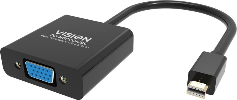VISION mDP to VGA Adaptor (TC-MDPVGA/BL)