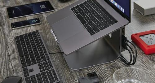 LMP CROPMARK LMP ProStand ergonomic aluminium table stand 12-17inch laptop Space Gray (18649)