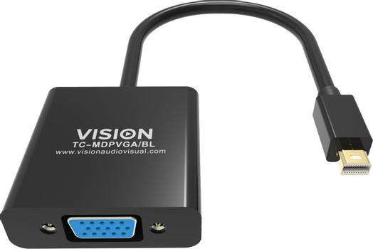 VISION mDP to VGA Adaptor (TC-MDPVGA/BL)