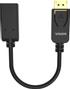 VISION 4K 60 Hz - DP version 1.3 - gold connectors - HDMI 2.0 - does not convert HDMI to DP - hotplug - DP (m) to HDMI (f) - outer diameter 5.5 mm - 30 AWG - overall length 225 mm - black (TC-DPHDMI/BL)