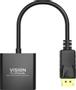 VISION N Professional installation-grade DisplayPort to VGA adaptor - LIFETIME WARRANTY (TC-DPVGA/BL)
