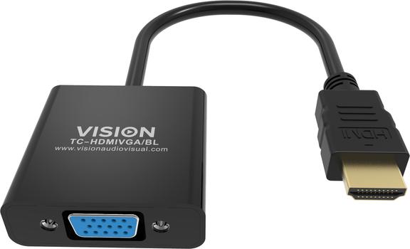 VISION HDMI to VGA Adaptor (TC-HDMIVGA/BL)