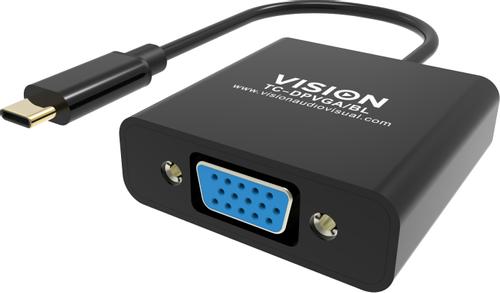 VISION USB-C to VGA Adaptor (TC-USBCVGA/BL)
