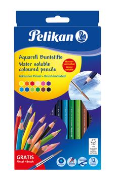 PELIKAN Buntstifte Standard Aquarell BSA12LN 12Stk. (700672)