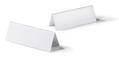 DURABLE Tischnamensschild 105/210x297mm transp 10er Pck