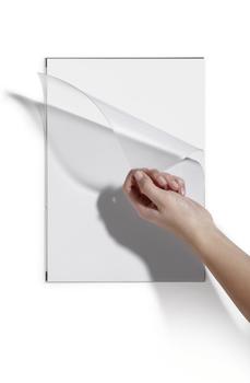 DURABLE Magnettasche DIN A4  transparent Beutel a 2 Stück (487419)