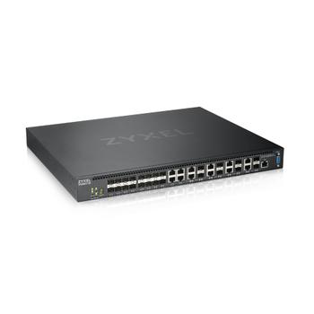 ZYXEL XS3800-28 24-port GbE L2+ Switch 4xRJ45 10GbE, 8x RJ45/ SFP+,  16xSFP+ 10GbE (XS3800-28-ZZ0101F)