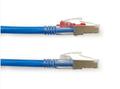 BLACK BOX CAT6 SC/FTP GIGATRUE® 3 LOCKABLE PATCH CABLE, LSZH - BLUE, 7.5M (C6PC60S-BL-07M5)