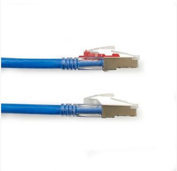 BLACK BOX CAT6 SC/FTP GIGATRUE® 3 LOCKABLE PATCH CABLE, LSZH - BLUE, 5M (C6PC60S-BL-05M)