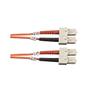 BLACK BOX FO OM2 MULTIMODE PATCH CABLES 50µM LSZH - SC-SC DUPLEX, 2M