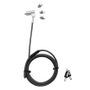 DICOTA Universal Security Cable Lock 3 Exchangeable heads fits all slots keyed