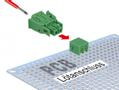 DELOCK Terminal block set for PCB 2 pin 3.81 mm pitch horizontal (65952)