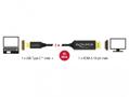 DELOCK USB cable Type-C to HDMI (DP Alt Mode) 4K 60 Hz 2 m coaxial (84905)