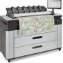 HP DesignJet XL 3600dr - 36" multifunctionele printer - kleur - inktjet - 914 x 8000 mm, 610 x 15000 mm (origineel) - 914 x 1219 mm, Rol (91,4 cm x 200 m) (doorsnede) - maximaal 0.33 min/ pagina (printend (6KD25A#B19)