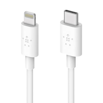 BELKIN ^MIXIT LIGHTNING USB-C CABLE 1.2 WHT (F8J239BT04-WHT)