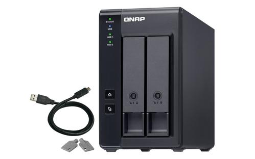 QNAP 2 bay NAS (TR-002)