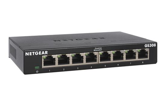 NETGEAR 8Pt Gige Unmanaged Sw 300-Series (GS308-300PES)