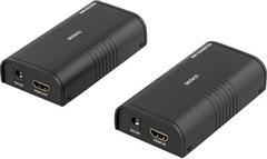 DELTACO Ethernet HDMI Extender 120M 1080P CAT6 Svart