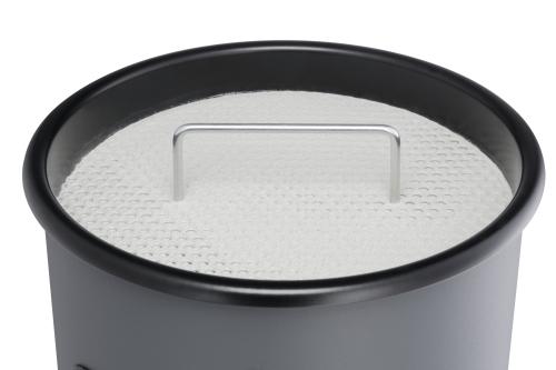 DURABLE Trash Can 17 L Round Metal (333023)
