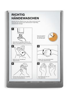 DURABLE Türschild ClckSign 210x297 Kleben/ Schr. graphit (486737)