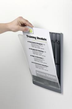 DURABLE Türschild ClckSign 210x297 Kleben/ Schr. graphit (486737)