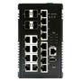 EDIMAX IGS-5416P,  Administreret,  Gigabit Ethernet (10/ 100/ 1000),  Fuld dupleks, Strøm over Ethernet (PoE) (IGS-5416P)