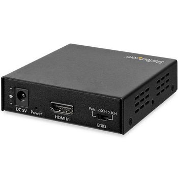 STARTECH StarTech.com 4K HDMI Audio Extractor 4K 60Hz Support (HD202A)