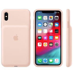 APPLE iPhone Xs Max Smart Batt Case Pink Sand (MVQQ2ZM/A)