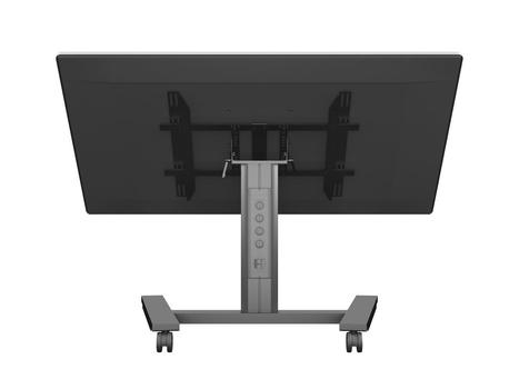 MULTIBRACKETS M Public Display Stand 80 HD Wheelbase Single Black (7350073736812)