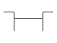 Multibrackets M Pro Series Connecting plate - monteringskomponent - for soundbar - svart (7350073736973)