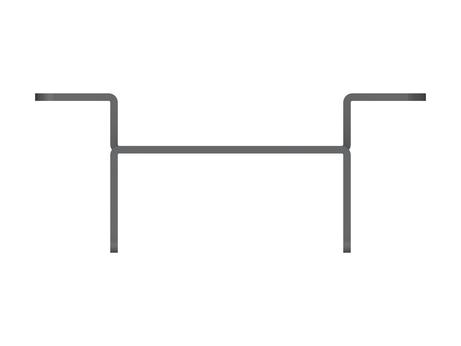 Multibrackets M Pro Series Connecting plate - monteringskomponent - for soundbar - svart (7350073736973)