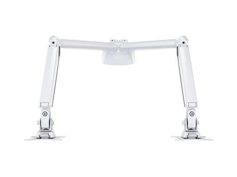 MULTIBRACKETS M Deskmount Gas Spring Dual White (7350073737086)