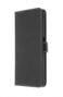 INSMAT Exclusive Flip Case - Vikbart fodral för mobiltelefon - genuint läder - svart - för Samsung Galaxy A90 (650-2751)