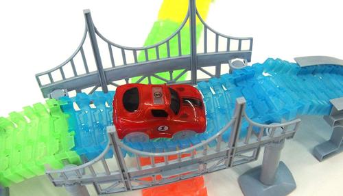 AMEWI Racing Bahn, 373 pcs, inkl. Transportbox (100615)