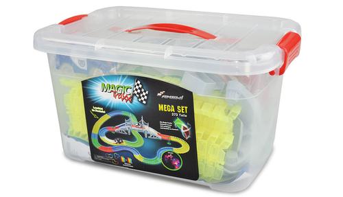 AMEWI Racing Bahn, 373 pcs, inkl. Transportbox (100615)