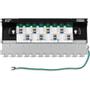 TRENDNET 8-Port Cat6a Shielded Wall Mou (TC-P08C6AS)