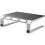 STARTECH StarTech.com Monitor Riser Stand - For up to 32" Monitor - Height Adjustable - Computer Monitor Riser - Steel and Aluminum (MONSTND) - Stand - for Monitor - aluminium,  steel - screen size: 32" - deskt (MONSTND)