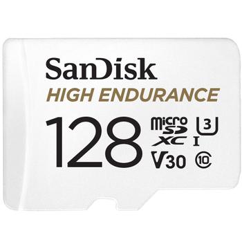 SANDISK microSDHC 128GB HE w/Adapter (SDSQQNR-128G-GN6IA)