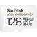 SANDISK Minneskort MicroSDHC 128GB För Bilkamera/ Videmonitor med adapt