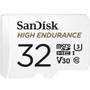 SANDISK Minneskort MicroSDHC 32GB För Bilkamera/ Videmonitor med adapt