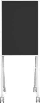 VISION Digital Flipchart Floor Stand - LIFETIME WARRANTY - fits display 50-55" with VESA sizes up to 350 x 350 and 400 x 400 - laptop shelf - cable management - rotates portrait to landscape - large 100mm /  (VFM-F10/WH)