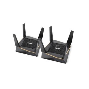 ASUS WL-Router  ASUS AX6100 Wifi System RT-AX92U 2 Pack (90IG04P0-MO3020)