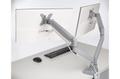 KENSINGTON n SmartFit One-Touch Dual Monitor Arm - Mounting kit - adjustable arm - for 2 monitors - metal - silver grey - screen size: 13"-32" - C-clamp, grommet, desk-mountable (K55471EU)