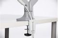 KENSINGTON n SmartFit One-Touch Dual Monitor Arm - Mounting kit - adjustable arm - for 2 monitors - metal - silver grey - screen size: 13"-32" - C-clamp, grommet, desk-mountable (K55471EU)