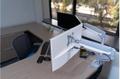 KENSINGTON n SmartFit One-Touch Dual Monitor Arm - Mounting kit - adjustable arm - for 2 monitors - metal - silver grey - screen size: 13"-32" - C-clamp, grommet, desk-mountable (K55471EU)